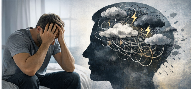 bagunça na mente saúde mental pensamentos negativos ansiedade como organizar a mente vencer o medo autoconfiança